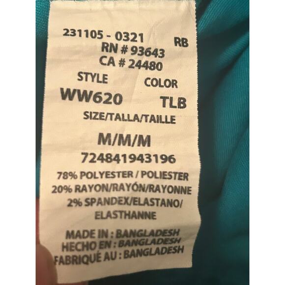 GUC Lot of 2 Cherokee/GT+ Performance Women's Scrub Tops Size Medium - Picture 8 of 9